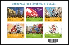 Carnevali più antichi d’Italia (foglietto)