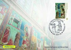 Incontro di San Francesco con il Sultano annullo Assisi