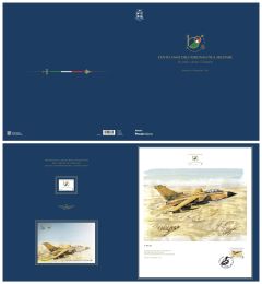Cartella con Litografia Aeronautica militare - Litografia Panavia Tornado IDS