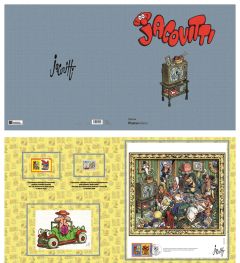 Litografia Jacovitti Domenica del Corriere