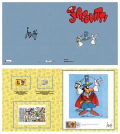 Litografia Jacovitti Zorry Kid