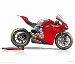 Litografia Ducati Panigale (Versione light)