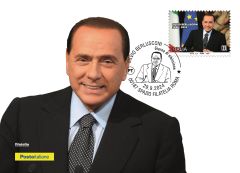Silvio Berlusconi - Emissione di un francobollo commemorativo di Silvio Berlusconi