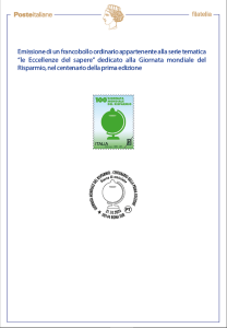 Giornata mondiale del Risparmio