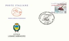 Busta primo giorno Lignano Sabbiadoro