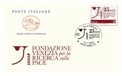 Busta primo giorno dedicata alla Fondazione Venezia