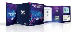 Folder dedicato all’Unione Postale Universale 