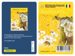 Tessera filatelica “Apicoltura” 
