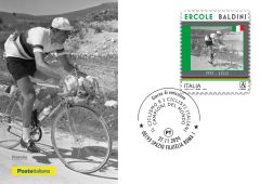 Cartolina filatelica Ercole Baldini 