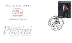 Busta primo giorno Giacomo Puccini