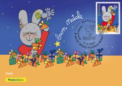 Cartolina filatelica “Natale Laico” 
