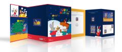 Folder Filatelico: natale Laico