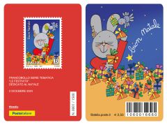 Tessera filatelica “Natale Laico” 