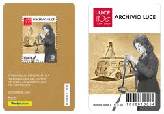  Tessera filatelica “Archivio Luce” 