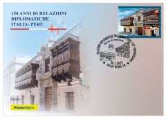Cartolina filatelica Perù