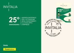 Cartolina filatelica “INVITALIA”