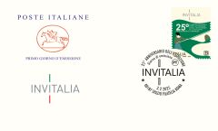 Busta primo giorno “INVITALIA”