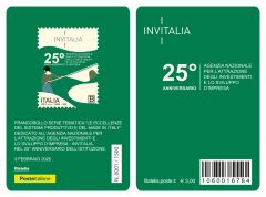 Tessera filatelica “INVITALIA”