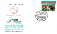 Busta primo giorno GORIZIA NOVA GORICA - Il Castello