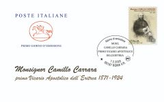  Busta primo giorno “Mons. Camillo Carrara”