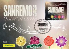 Cartolina filatelica “Festival di Sanremo”