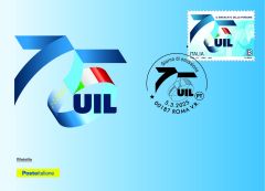 Cartolina filatelica “UIL”