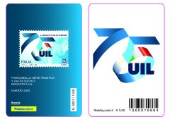 Tessera filatelica “UIL” 