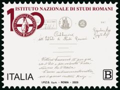 Francobollo “Istituto Nazionale di Studi Romani”