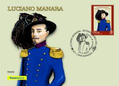 Cartolina Filatelica Luciano Manara