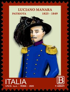 Francobollo "Luciano Manara"