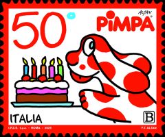 Francobollo “Pimpa”
