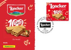  Cartolina filatelica “Loacker”