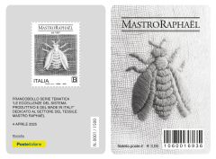 Tessera filatelica “Mastro Raphaël”