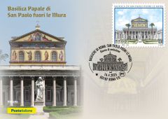 Cartolina Basilica di San Paolo Fuori le Mura