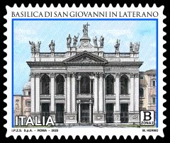 Francobollo "Basilica di San Giovanni in Laterano"