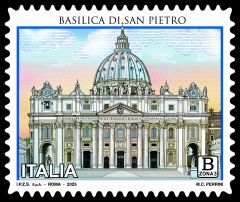 Francobollo "Basilica di San Pietro"