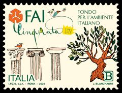 Francobollo “FAI: Fondo per l’Ambiente Italiano”