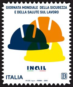 Francobollo “sicurezza e della salute sul lavoro”
