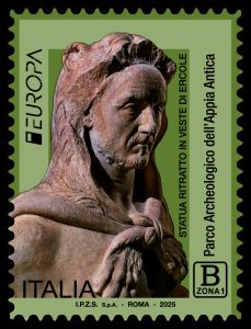 Francobollo “Europa 2025 Appia antica”