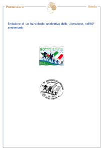 Bollettino "Anniversario della Liberazione"