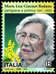 Francobollo "Maria Lisa Cinciari Rodano"