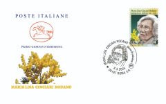 Busta primo giorno Maria Lisa Cinciari Rodano