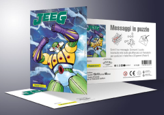 Messaggi in Puzzle -  JEEG ROBOT